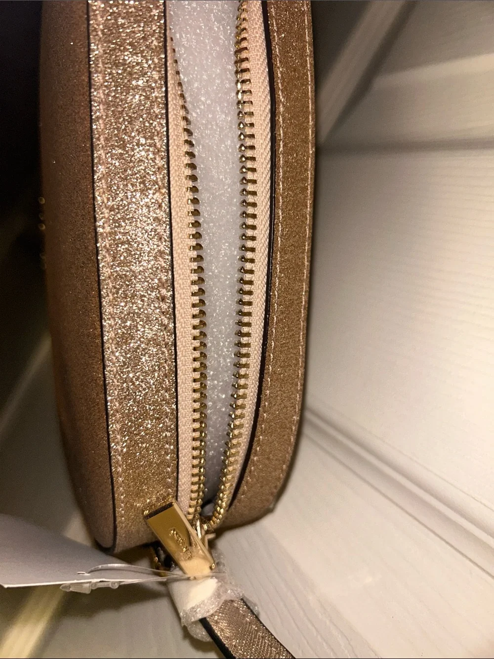 Authentic Kate Spade Glimmer Gold crossbody KE459 / Retail $299- new with tags
